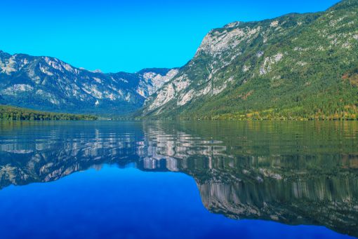 Lake Bohinj reflection