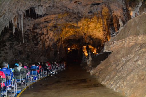 Postojna caves train