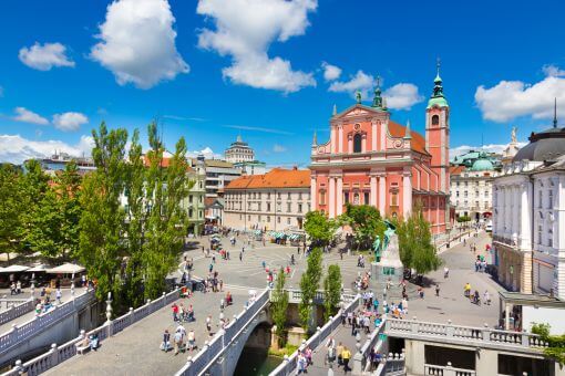 Preseren Square Ljubljana