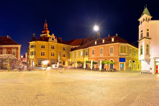 Ptuj evening view