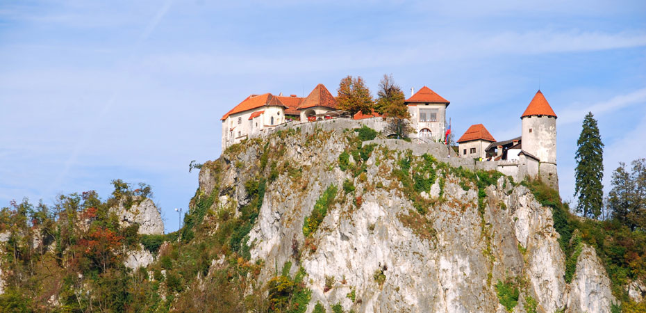 Bled Castle in Slovenia